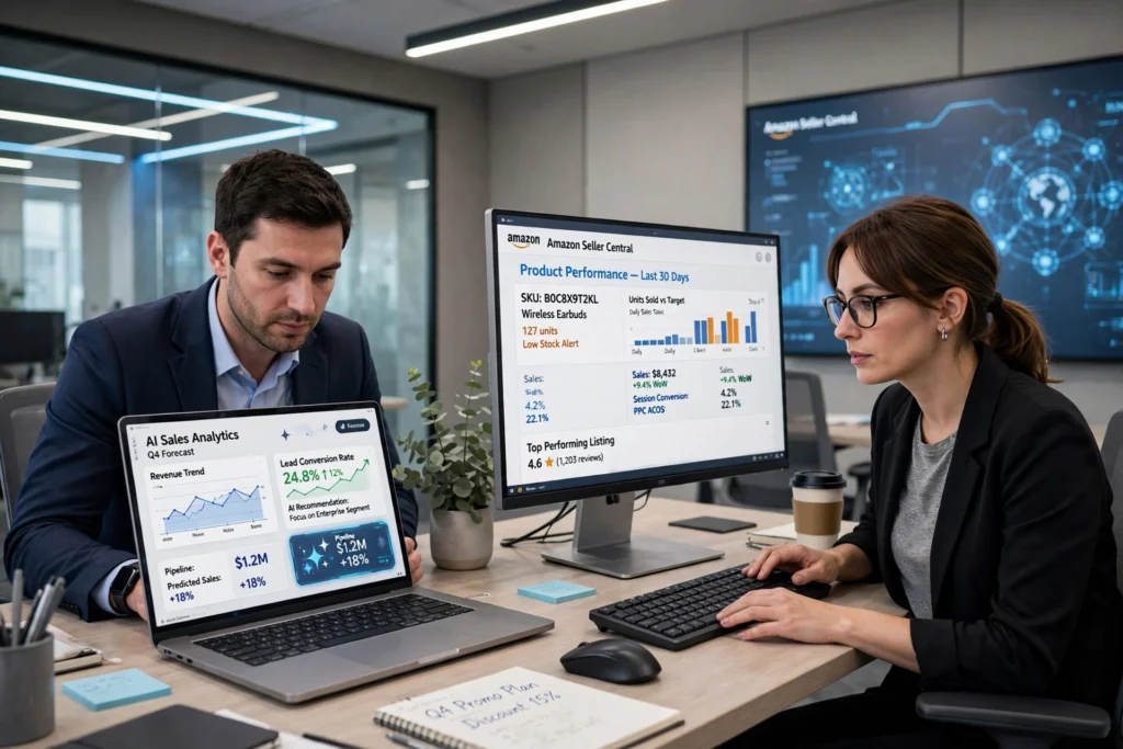 Clara Technologies AI business software dashboard